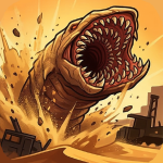 Desert Worm: Idle Survival RPG