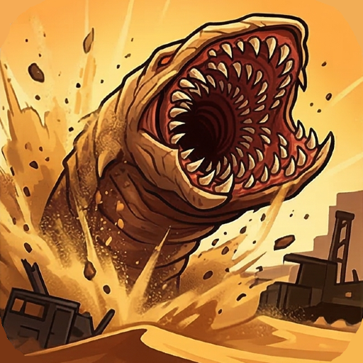 Desert Worm: Idle Survival RPG icon