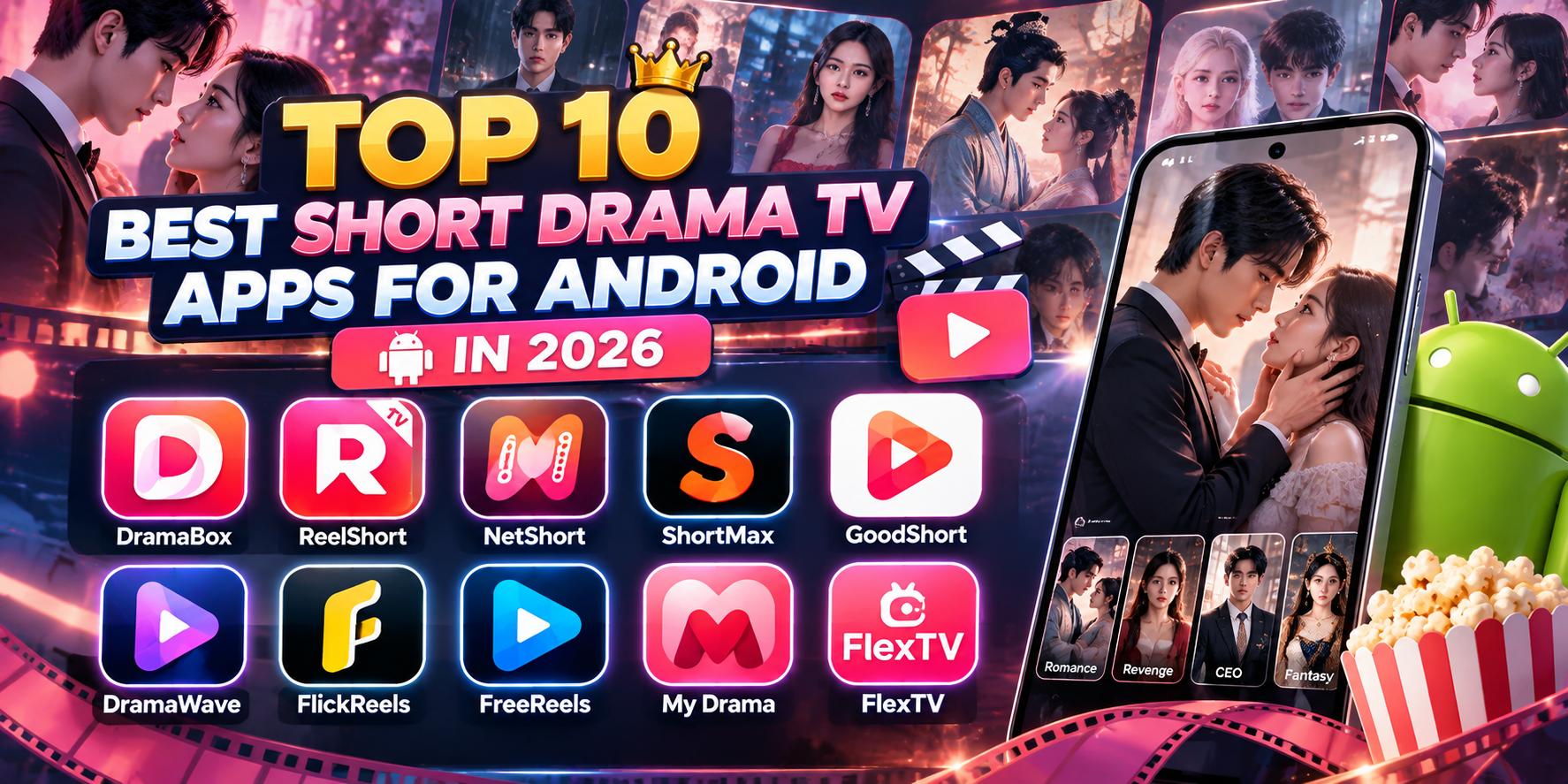 Top 10 Best Short Drama TV Apps for Android in 2026