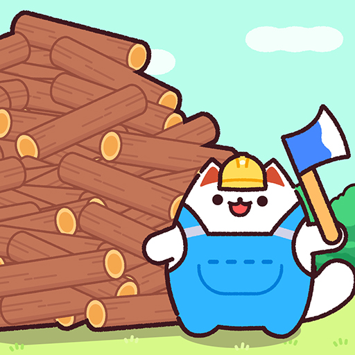 Lumbercat: Cute Idle Tycoon icon