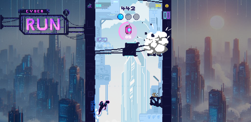 CyberRun: Endless Parkour