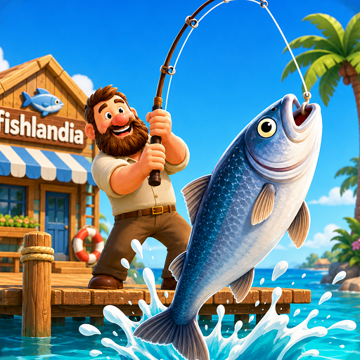 Idle Fishlandia - Tycoon Game icon