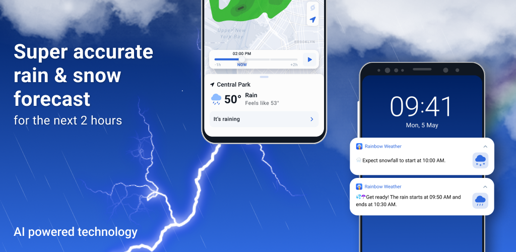 Rainbow Weather: Storm Radar