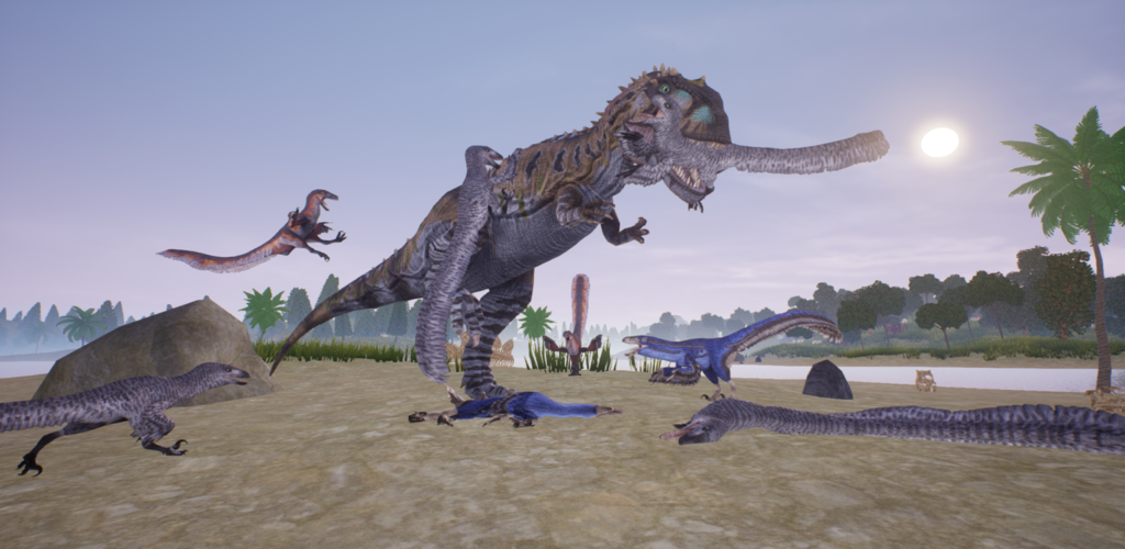 The Cursed Dinosaur Isle: Game